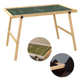 Campo De Futebol De Botão Souza Madeira Retrátil 100x70 Cm