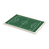 Campo Futebol Botão Mesa Brinquedo Portátil Madeira 60x90cm