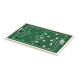 Campo Futebol Botão Mesa Brinquedo Portátil Madeira 60x90cm