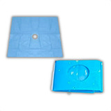 Campo Operatório Estéril Fenestrado Tnt 50x50cm Kit C/10und