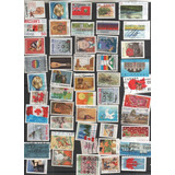 Canada - Coleção 50 Selos Comemorativos