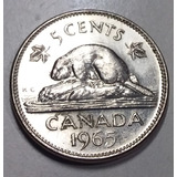 Canada 5 Centimos De - 1965