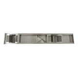 Canal Organizador Completa 1,20m. Inox Com Válvula