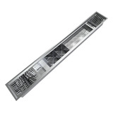 Canal Organizador Inox Escorredor 150cm C/ Válvula
