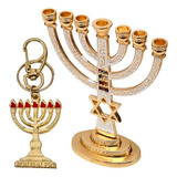 Candelabro Menorah Judaico 7 Velas