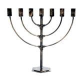 Candelabro Menorah Judaico De Mesa Velas