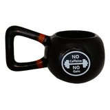 Caneca 3d Kettlebell Peso Academia Colecionável Preta