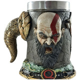 Caneca 3d Premium Kratos: God Of War Ragnarok - 550 Ml