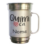 Caneca Alumínio Personalizada Com Nome Curso