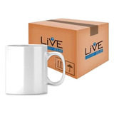 Caneca Branca Resinada P Sublimação 325ml Aaa Cx 12