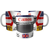 Caneca Capacete Nigel Mansell - Helmet