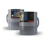Caneca Cartucho Super Mario Nintendo Jogo - Mega Oferta!!!