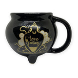 Caneca Cerâmica Caldeirão Poção Do Amor 3d 500ml