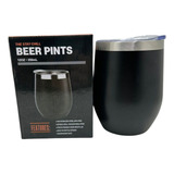 Caneca Copo Térmico Café Cerveja 350ml Inox Com Tampa Nf