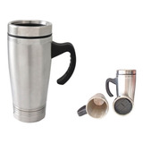 Caneca Copo Térmico Inox Com Tampa 450 Ml Linha Premium 