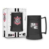Caneca Corinthians Gel Congelável Coleção 300 Ml Licenciado