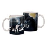 Caneca Cs Go De Porcelana 325ml Personalizada