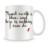 Caneca David Bowie Space Oddity Earth