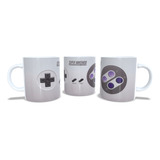 Caneca De Cerâmica Controle Super Nintendo