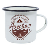 Caneca Esmaltada De Alumínio 240ml Guepardo