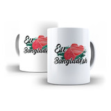 Caneca Eu Amo Bangladesh Coração País 