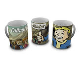 Caneca Fallout Shelter (game): Modelo 01