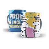 Caneca Flork Profissão Xícara Professor De Inglês C/ Nome