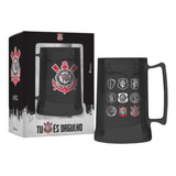 Caneca Gel 300ml Corinthians Evolução Dos Escudos Licenciado