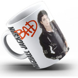 Caneca Michael Jackson - Capa Do Disco Bad