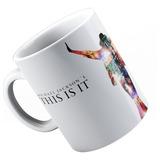 Caneca Michael Jackson - Capa Do Disco This Is It