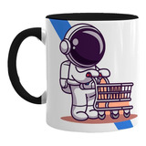 Caneca Personalizada Porcelana Astronauta Compras +