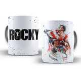 Caneca Porcelana Rocky Balboa Sylvester Stallone