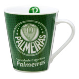 Caneca Porcelana Time Palmeiras 290 Ml Oficial