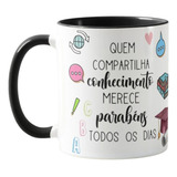 Caneca Presente Personalizado Professora Dia Dos Professores