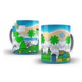 Caneca Rio De Janeiro Porcelana Viagem
