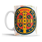 Caneca Santos Católicos Medalha De São Bento 325 Ml