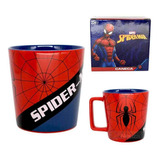 Caneca Spiderman Homem Aranha 400ml Licenciada