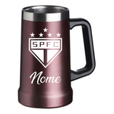 Caneca Térmica Do São Paulo C/ Alça Personalizada 709ml