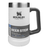 Caneca Térmica Stanley Beer Stein Matte Branca 710ml