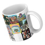 Caneca The Beatles Capa Dos Discos Geek Exclusiva