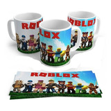 Caneca Xícara Roblox Game - Porcelana 325ml Envio Imediato