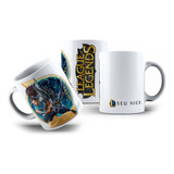 Caneca Yasuo Lol League Of Legends Nick Personalizado 325ml