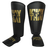 Caneleira Muay Thai Protetor Canela Pitt Bull Lima Fighter