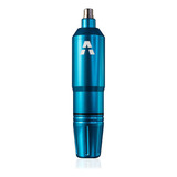 Caneta Aston Pen Folon Maquina Rotativa Para Tatuagem Cor Azul