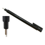 Caneta Borracha Mono Zero 2.3mm Black Japan - Ponta Redonda