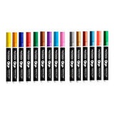 Caneta Creative Marker Porcelana Compactor Kit C/6 Unidades