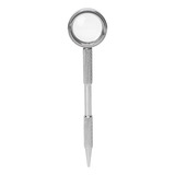 Caneta De Acupuntura Manual Com Lupa De Aço Inoxidável Profu