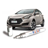 Caneta De Retoque Em Pintura Automotiva Cor Prata Metálico