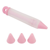 Caneta De Silicone Para Escrever Alimentos Com 4 Bicos E Dec