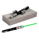 Caneta E Lanterna Laser Pointer Super